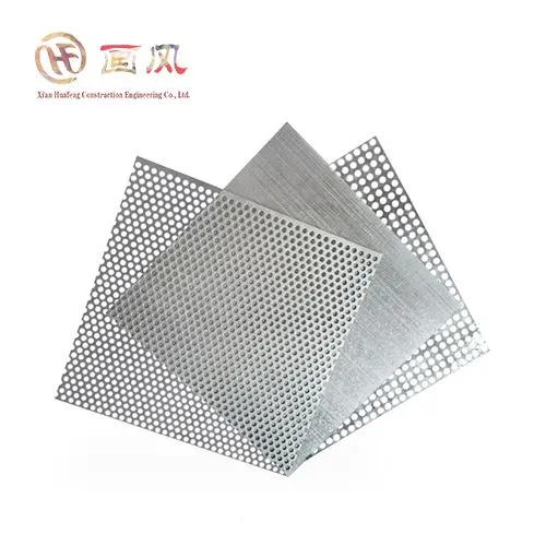 Huleplate av aluminium